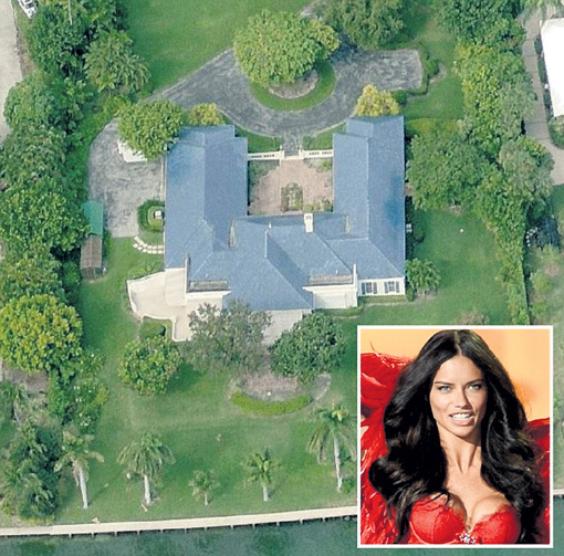 Бразильской супермодели Адриане ЛИМЕ повезло: в 2009 году вместе с тогдашним мужем - баскетболистом Марко ЯРИЧЕМ она купила этот дом всего за $9 млн.