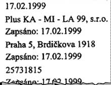 КОМПЬЮТЕР ПОДТВЕРДИЛ: такая фирма в Чехии существует