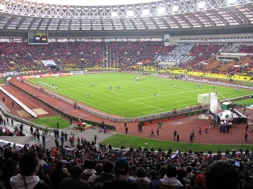 Современный вид «Лужников» изнутри (до реконструкции 2017 года). wikimedia