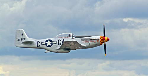 Американский истребитель Р-51 «Мустанг». pxhere.com
