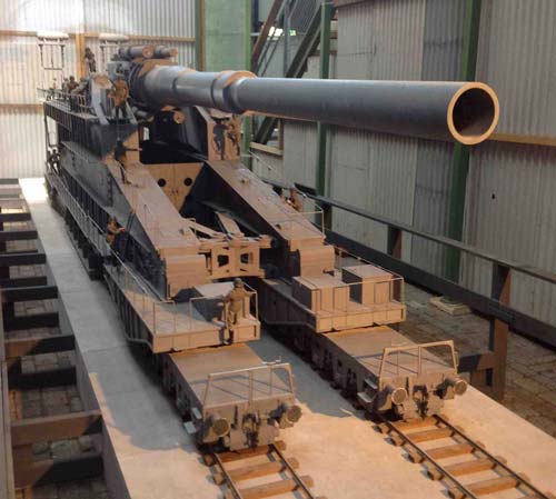 «Дора», немецкое супероружие времен Второй мировой войны. Экспонат Spoorwegmuseum в Утрехте, Нидерланды. Фото: wikimedia.org