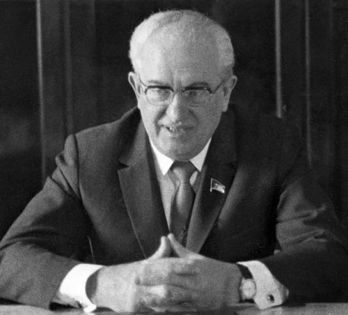 Юрий Андропов в бытность главой КГБ. Источник: wikimedia.org