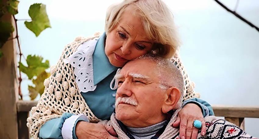 Кадр из фильма «Боцман «Чайка», 2014 г. С Адой Роговцевой