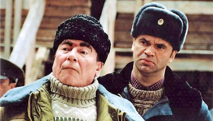 Сергей Шакуров и молдавский актер Олег Волку невероятно точно изобразили Леонида Ильича и начальника его охраны Медведева в сериале «Брежнев»