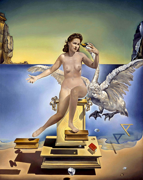 Гала в образе «атомной Леды» (1949 г.)