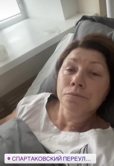 Сябитова в больнице