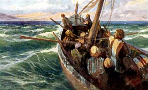 Василий Поленов, «Буря» (1904)
