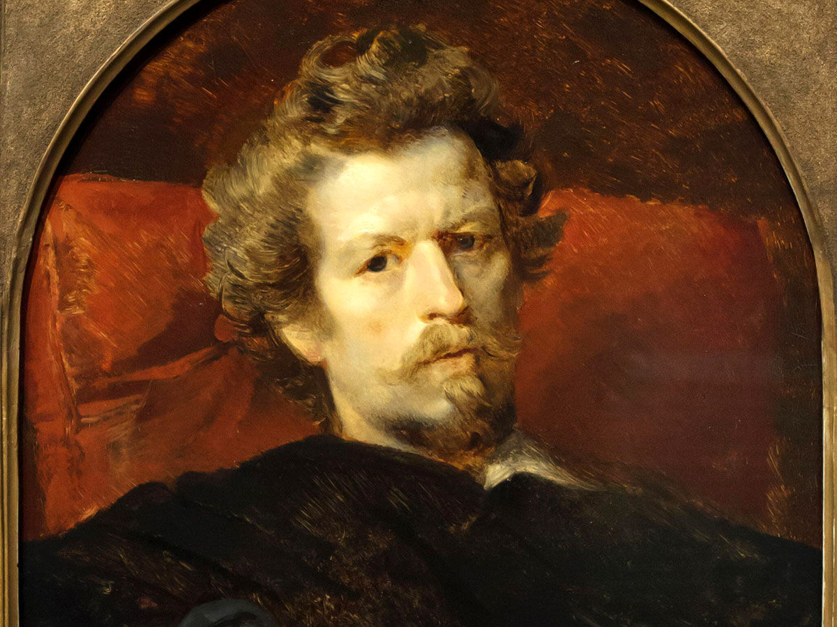 «Автопортрет» (1848 г., Третьяковская галерея) Юную жену Карла Брюллова растлевал родной отец