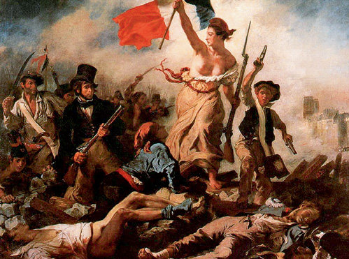 Полотно Эжена ДЕЛАКРУА «Свобода на баррикадах» (1831 г.)