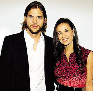 Эштон КАТЧЕР и Деми МУР