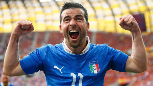 Италия обыгрывает команду Ирландии. Фото: РИА «Новости»