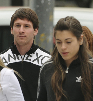 Лионель и Антонелла прочат своему сыну футбольную карьеру (Фото Splash/All Over Press)