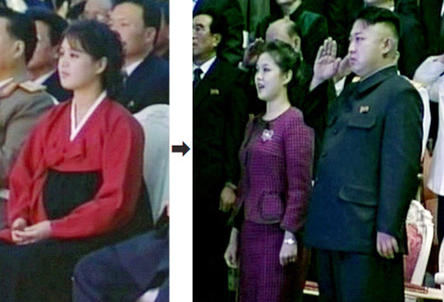 Изменения в фигуре супруги лидера Ли Соль Чжу навели прессу на мысль, что она не так давно родила.