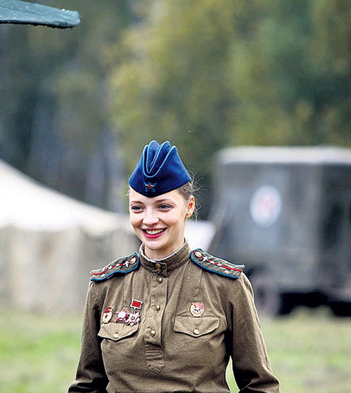 Екатерина ВИЛКОВА в сериале «Истребители» сыграла отважную летчицу-аса Лидию ЛИТОВЧЕНКО