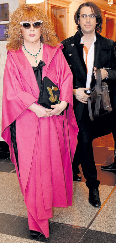 Максим ГАЛКИН не сводит изумленных глаз с жены