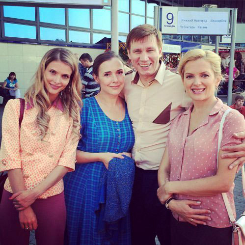 Мария ПОРОШИНА с коллегами (Фото: Vk.com)