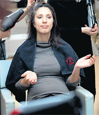 БЕРЕМЕННАЯ НАСТЯ: не появлялась на корте с мая прошлого года (Фото: www.expert.ru)