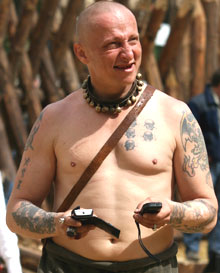 ИВАН ОХЛОБЫСТИН: наколки на теле сделал в юности по-пьяни