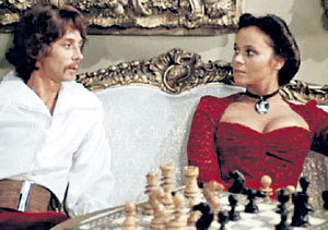 В «Приключениях принца Флоризеля» юная Люба ПОЛИЩУК училась мастерству у опытного Олега ДАЛЯ