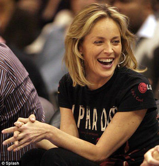 Шэрон Стоун счастлива видеть сына