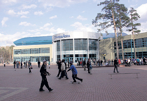 В день финала с «Ак Барсом» попасть на «Арену Балашиха» было чрезвычайно трудно